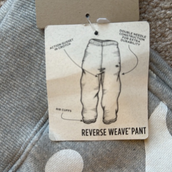 Sweatpants, Champion size large NWT Grey & white. - Picture 4 of 4